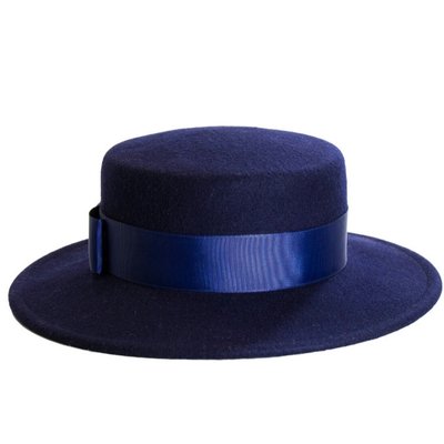 Шляпа Из Натурального Фетра Синя KANOTIE 1140ГУ 1140ГУ фото
